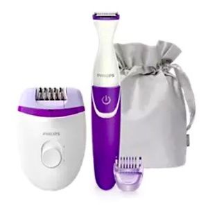 NWOB.Philips Satinelle Essential Corded Compact Epilator and Bikini Trimmer